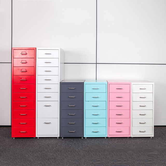 0.4mm Black Metal Filing Cabinet