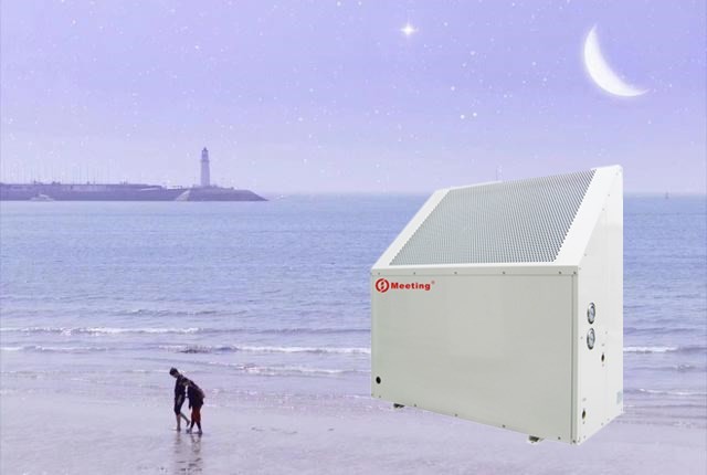 Meeting MD30D 380V/60HZ Ultra Quiet 40Dba Home Heat Pump Air Source Spray Coating Housing