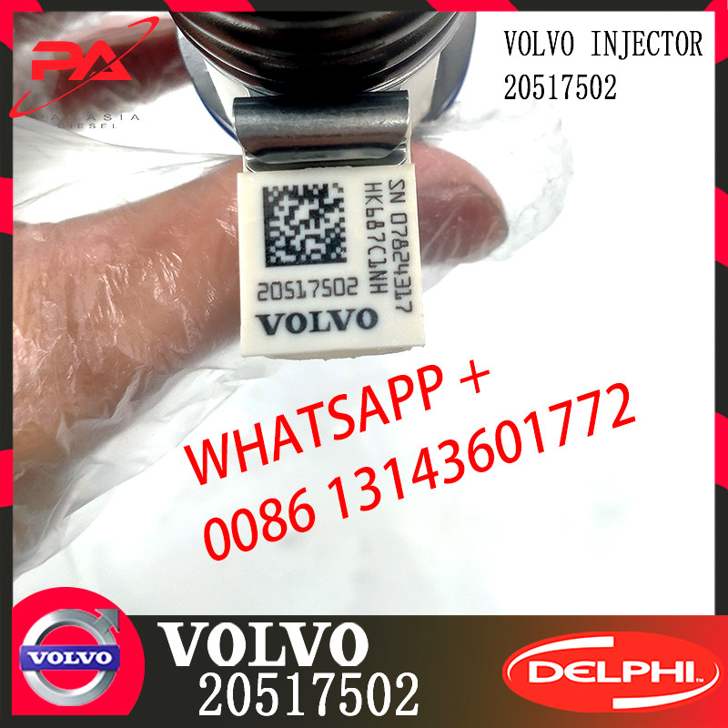 common rail injector 20517502 BEBE4D01001 BEBE4D01101 for V-O-L-V D12 engine diesel injector nozzle 20517502 BEBE4D01001