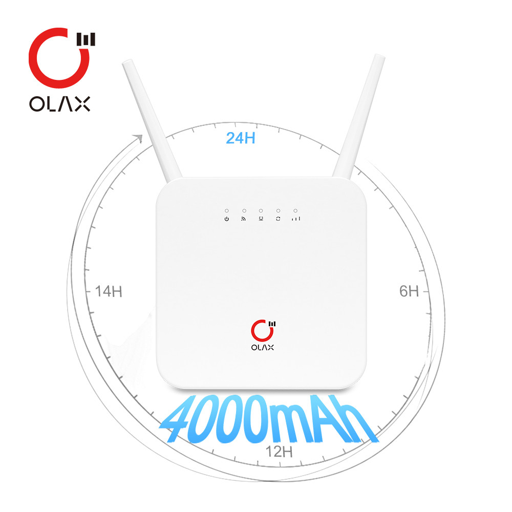 4g LTE CPE WiFi Router Modem 4000Mah Big Capacity Band 39 40 41