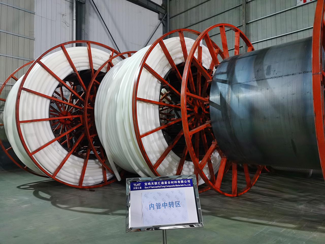 Semi Finished High Pressure Composite Pipe Tubes DN17mm Corrosion Resistant