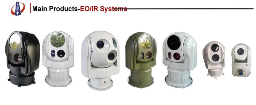 EO / IR Search Tracking System With 3km Laser Range Finder