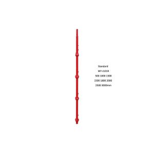 Painted / Galvanized cuplock scaffolding system starndard / vertical 0.9-4m