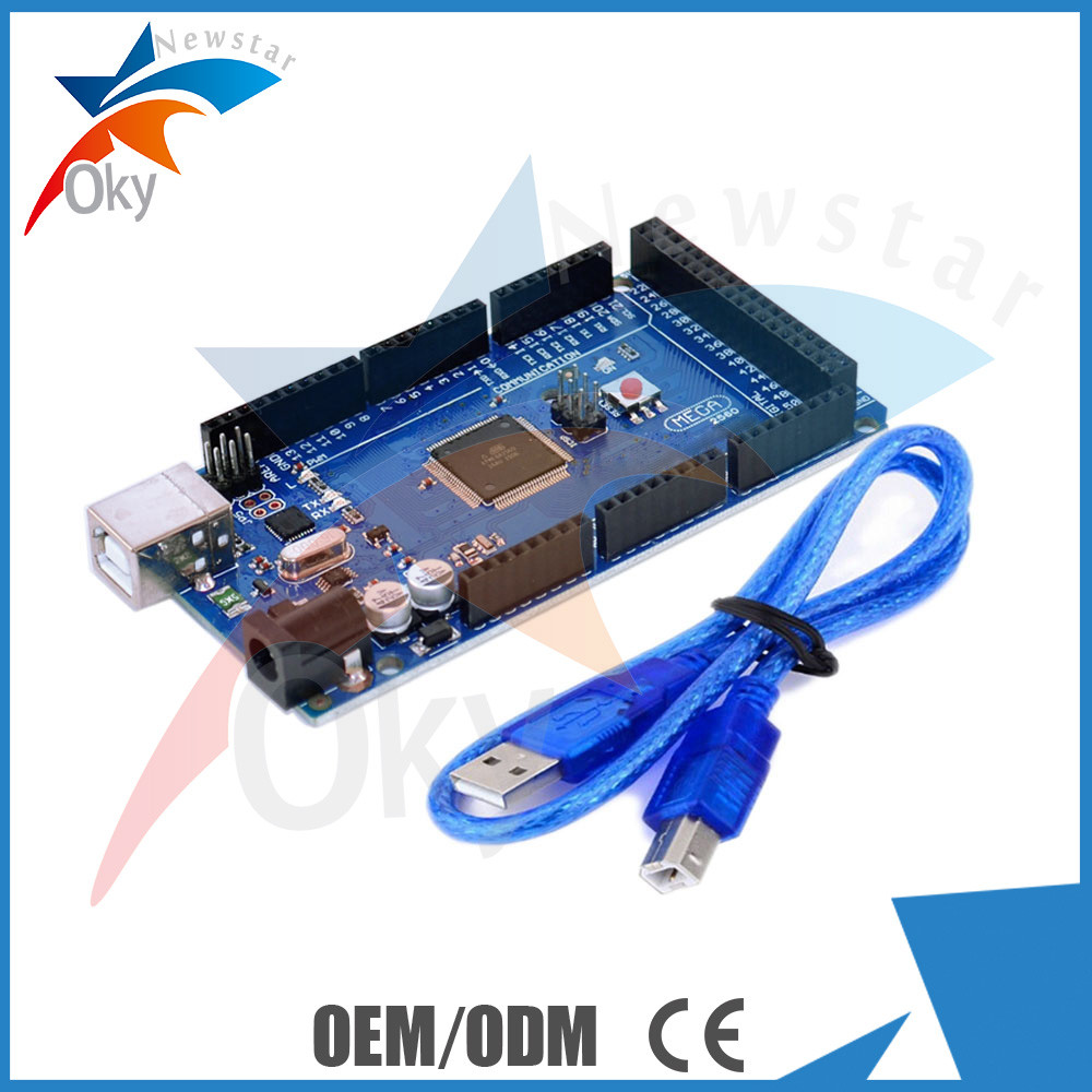  Board for Arduinos Electronics Mega 2560 R3 Controller ATmega2560 Manufactures