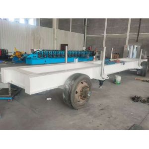 Portable Gutter Roll Forming Machine with 500mm Feeding Width and 8-15m/min