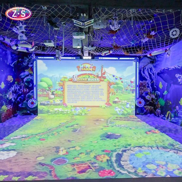 Quality Immersive Interactive Projection with Multiplayer Modes & Educational Adventures for sale