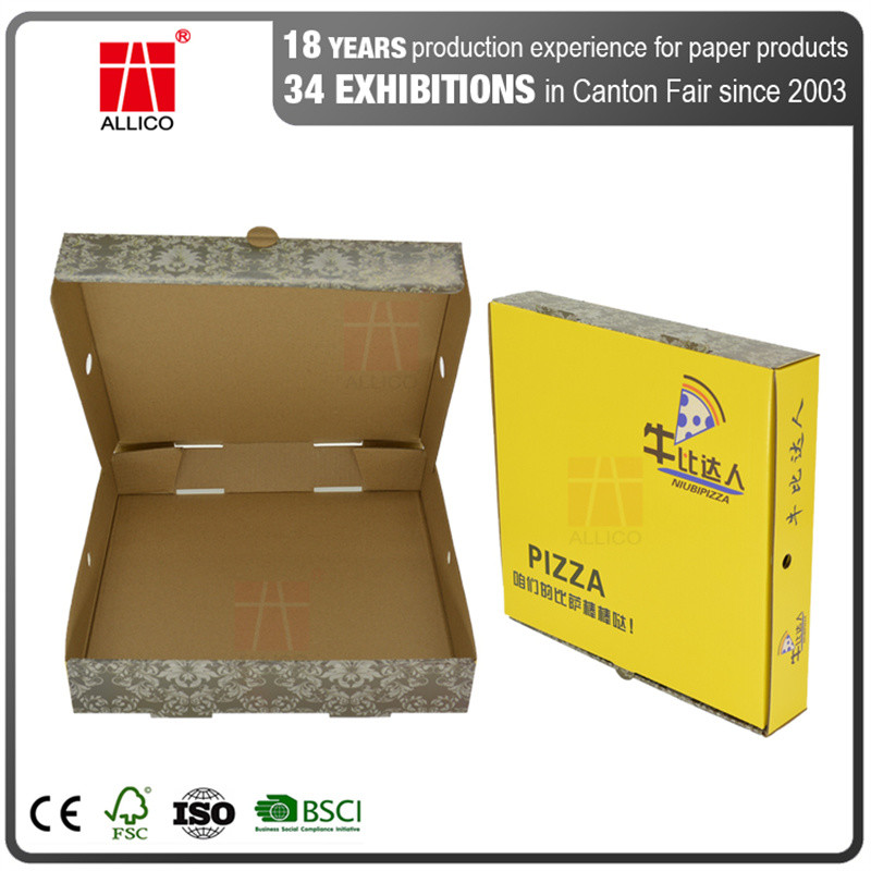 1200GSM Custom Printed Pizza Boxes