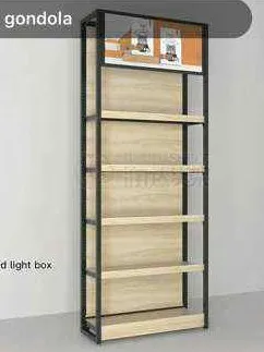Customized Color Supermarket Display Racks Metal Heavy Duty 4 Post Shelves