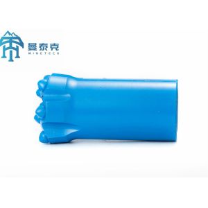 Ballistic And Conical Shape Threaded Drill Bit Button Head Type For Quarry