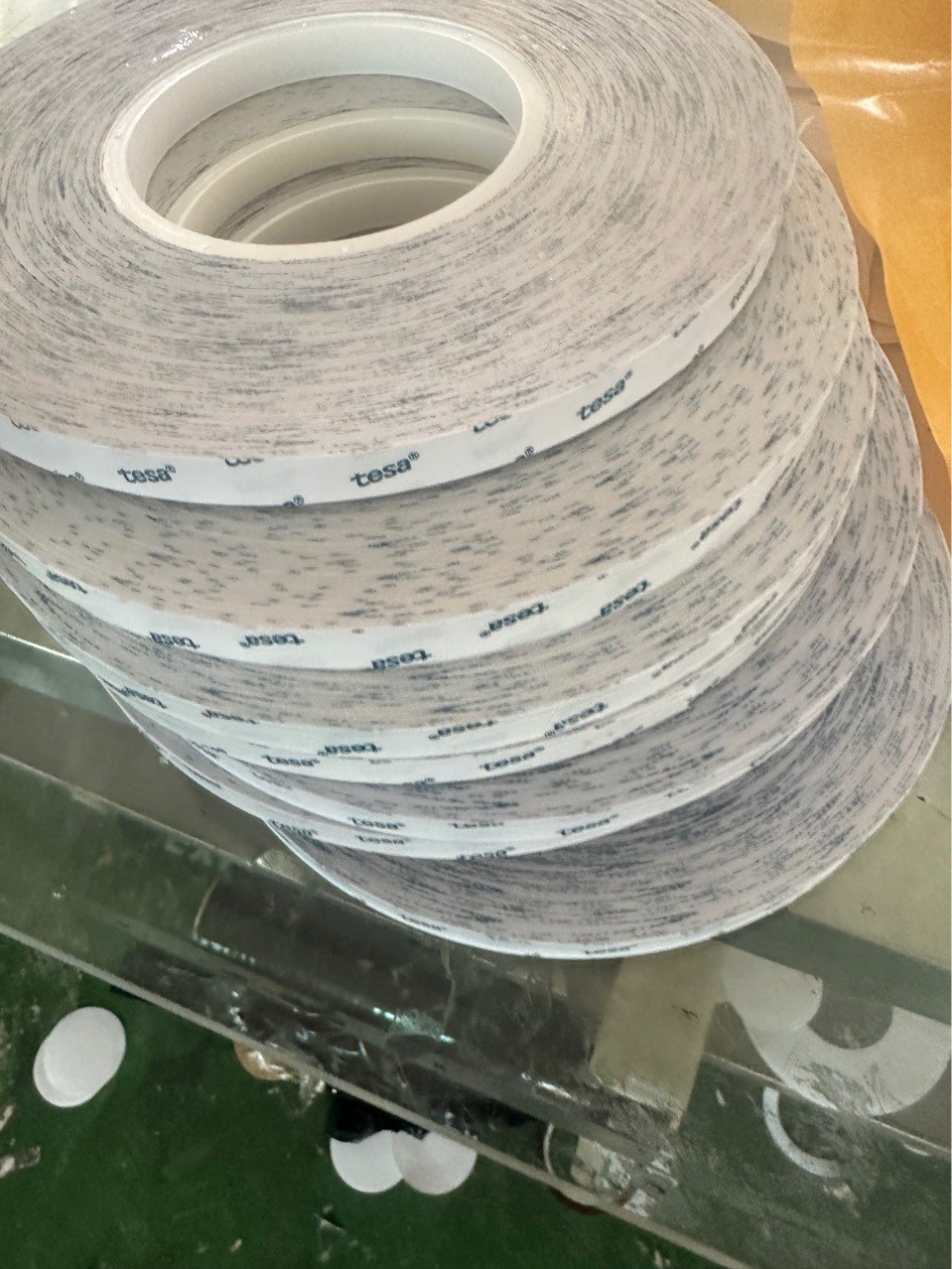 TESA 60253 Gray Double Sided High Adhesive Conductive Spinning Tape