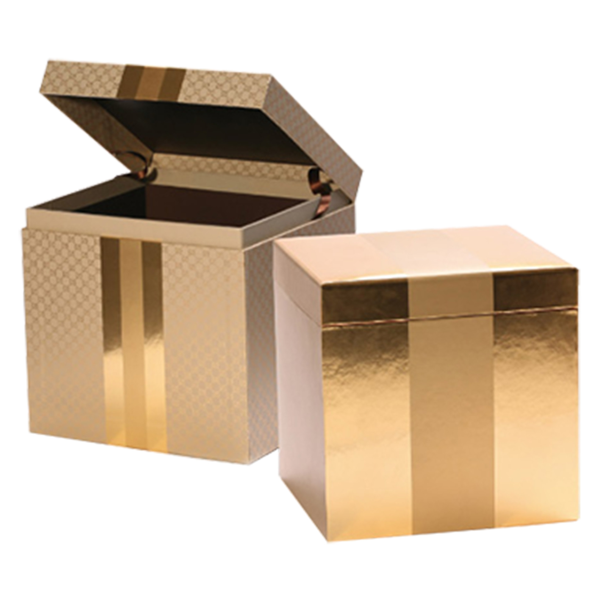 Flap Lid Cosmetic Gift Box Packaging For Makeup Brush And Eye Shadow