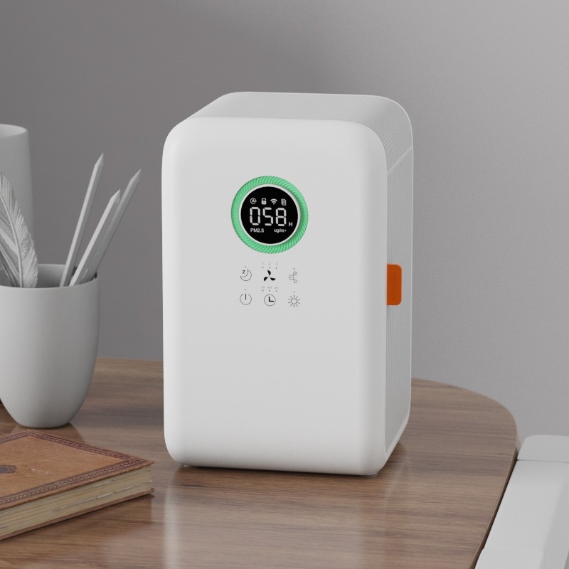 Eco Friendly Pet Air Purifier For Small Pet Shop 400ml Water Tank