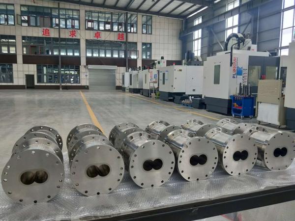 ZSE135 Nitrided Plastic Machine Extruder Screw Barrel Parts for Petrochemical