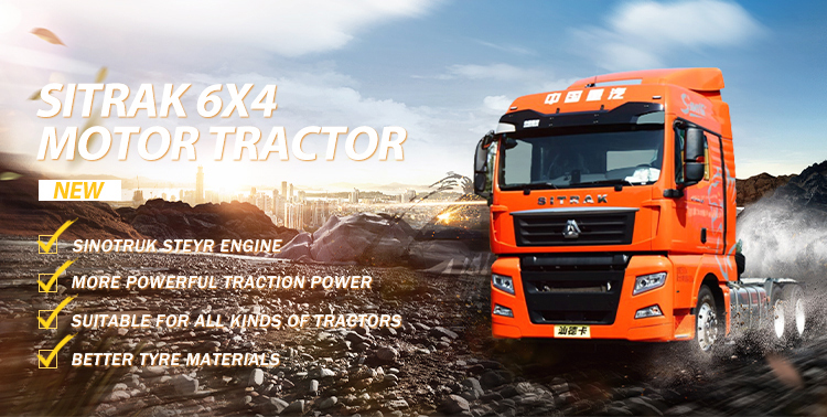 2023 Most Popular Used SITRAK C7H G7 4x2 Tractor Truck with Left Steering and Sinotruk Engine