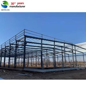  High Intensity Steel Frame Warehouse Designed with STAAD-Pro and RamConnection Software Manufactures