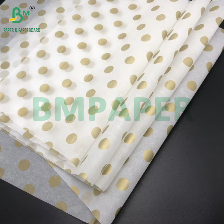 60gsm Custom Printed Christmas Gift Wrapping Packing Paper Roll 43cm x 300 cm