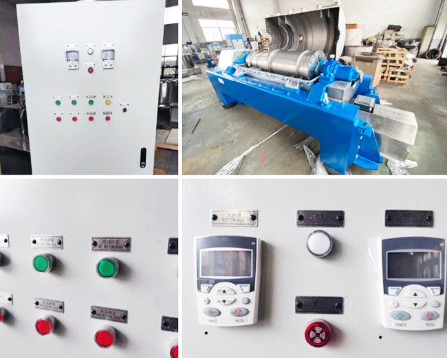 Hermetic Horizontal Liquid Solid Sludge Dewatering Decanter Centrifuge