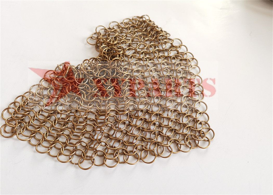 Woven Type Partition Screen Metal Ring Curtain