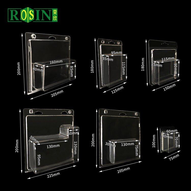 Custom Plastic Pet Clear Blister Disposable Toy Clamshell Packaging