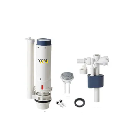 White Plastic Water Tank Adjustable Plastic Toilet Flush Fill Valve For Toilet Cistern