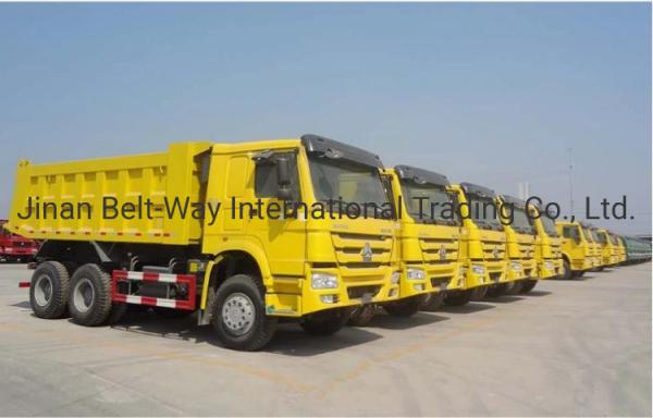 Tubeless Tire Design Used Sinotruk HOWO Dump Truck 5tons 6tons Dumper Truck for