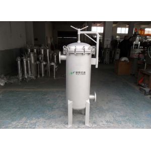 Height 40 60 Cartridge Filter Housing SS316 O Type Ring With Matt Surface