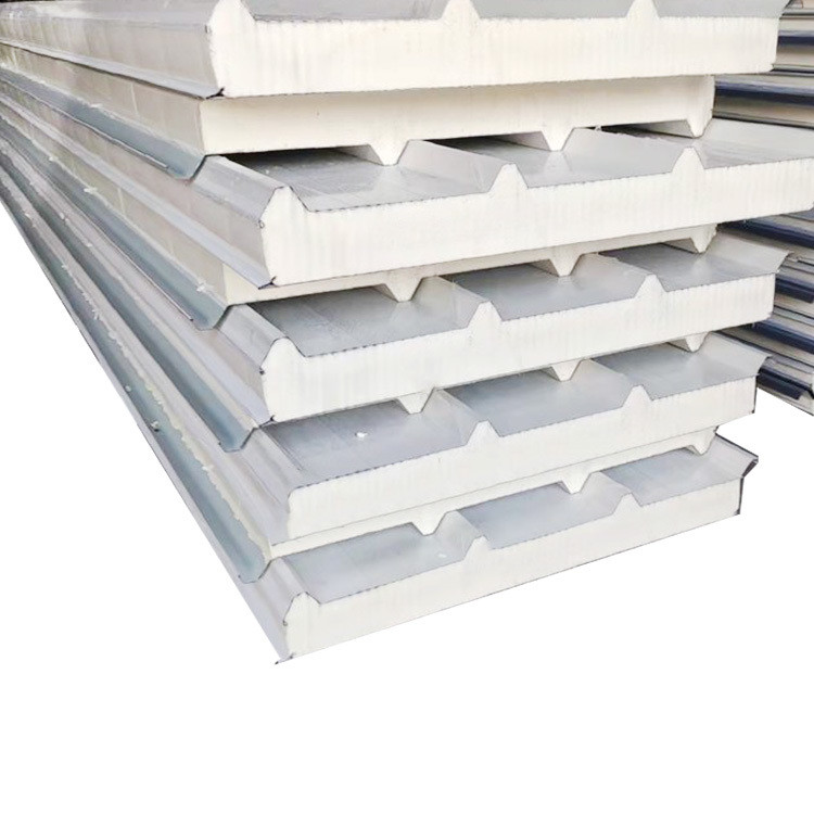 Waterproof Polyurethane Sandwich Panel for PPGI Steel Warehouse Workshop Building