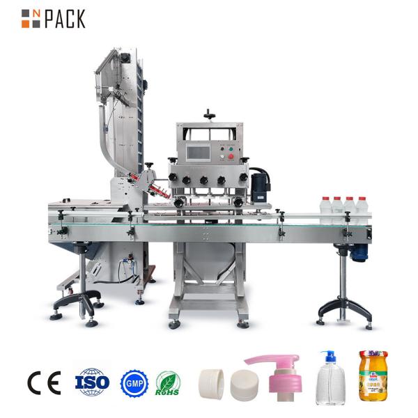 Npack Plastic / Pet / Squre / Flat Bottle Full Automatic Multi-Diameter Screw