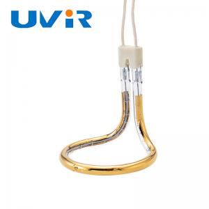 China Semi Gold Ring Short Wave Infrared Heating Lamp Ring Radiator on sale