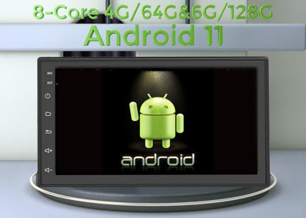 2 Din Autoradio GPS Android 11.0 T8 Car Radio-Navigation Dashcam Full touch