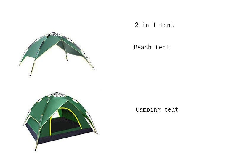 Camping Tent for 2 Person, 4 Person, 6 Person - Waterproof Two Person Tents for Camping, Easy Up Tent for Family