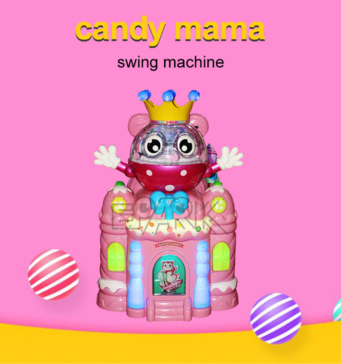 Kiddie Rides Dream Candy Led Light Electric Car Machine Coin Operated