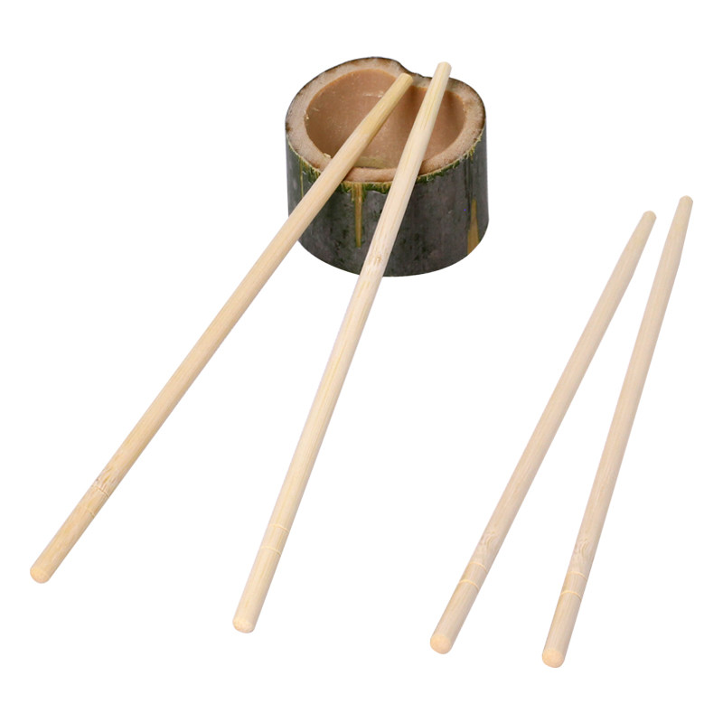 Chinese Eco-Friendly Disposable bamboo chopsticks Paper Wrap Twin Chopsticks for Restaurant