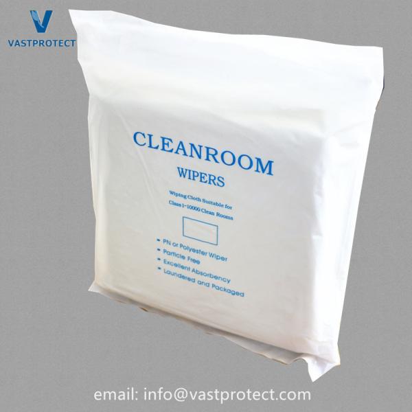 VPT801 Non-Waterproof Anti-Static Lint Free 100% Polyester Microfiber Cleanroom