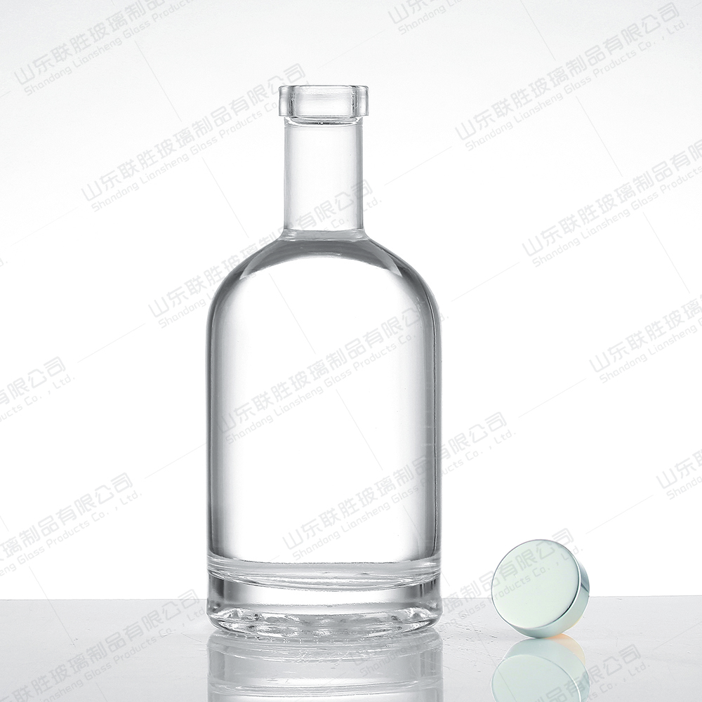 Base Material Glass 100ml 200ml 350ml Flat Cold-Brew Coffee Juice Packing Bottle