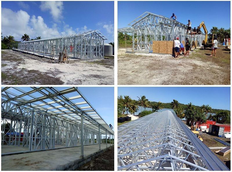 Custom-Designed Prefabricated Bungalow Homes Leading The Way With Light Steel Frames From Chinese Steel Frame Fabricator