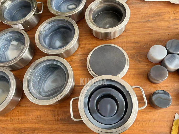Polishing Agate Milling Jars For Fritsch pulverisette : 250ml Agate Ball Mill Jars manufacture