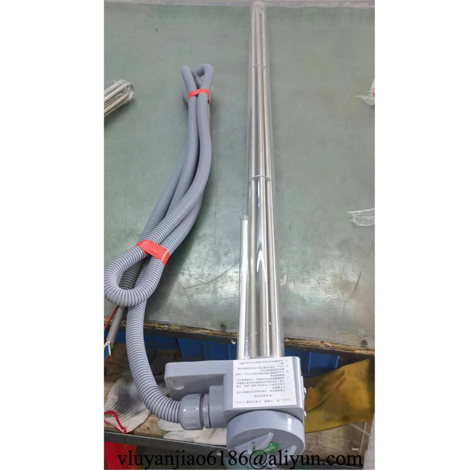 480V 1P 6KW Quartz Immersion Heater 47" Total Length With Inside SUS Element