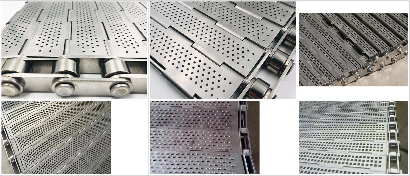 perforated plate converyor belt