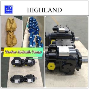 Custom Design Tandem Hydraulic Pumps Variable Displacement for Mobile Applicatio