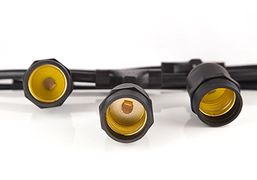 Solar Rope Lights Outdoor LED Belt String B22 E27 With IP65 Customized Size