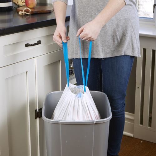 13 Gallon Tall Kitchen Garbage Bags With Lavender Sweet Vanilla Smell