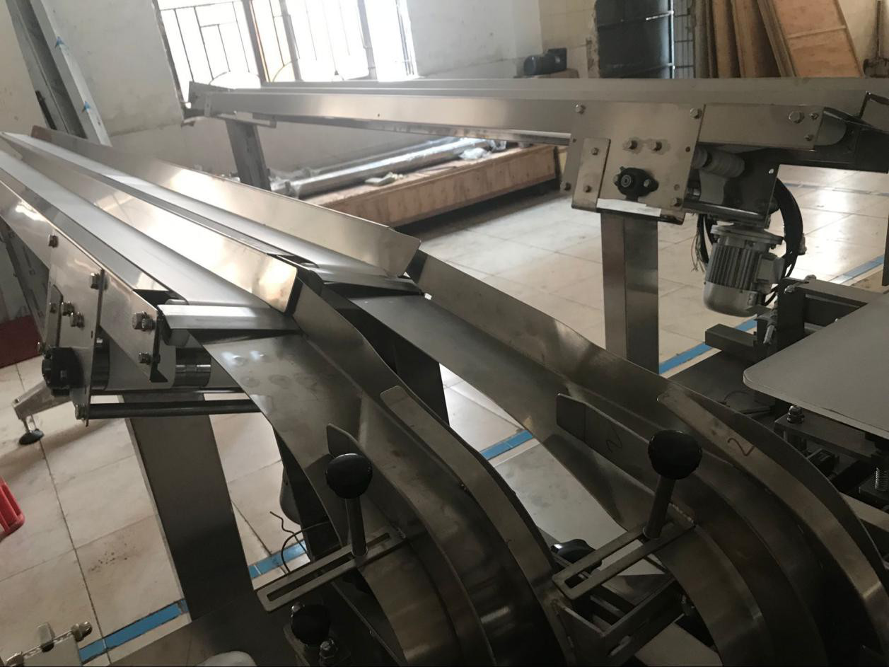 Energy Saving Skywin Double Lanes Cream Biscuit Machine