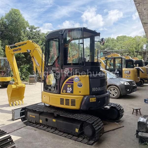 Used Komatsu PC56 7 Excavator Original Japanese Second Hand PC56-7 Tracked