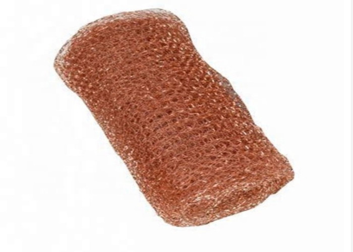 ODM Dust Removal Knitted Copper Wire Mesh For Oil Gas Separation