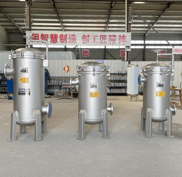 High Efficiency Bag Cartridge Filter Housing 316L With High Dirt Holding