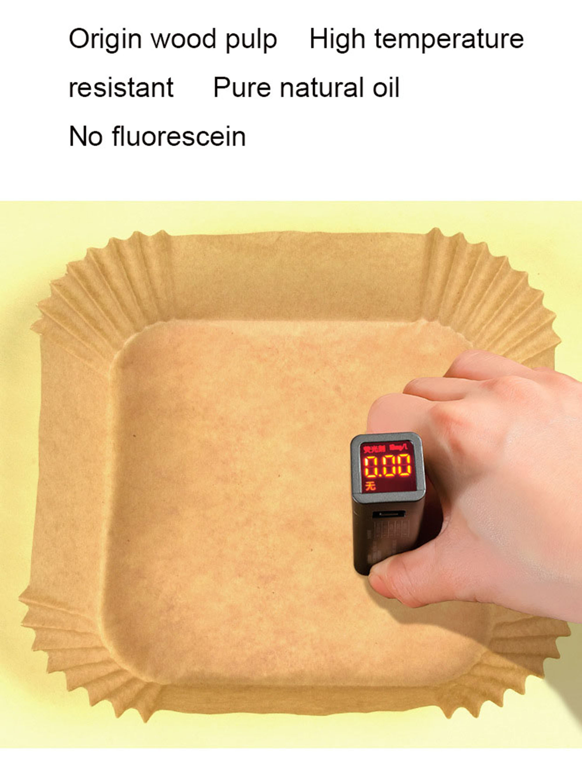 Moisture Control Meat Pad Made of Straw Pulp for High Absorbency in Fruit Packaging