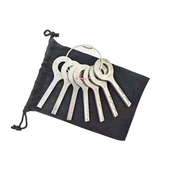 H66 7piece set of car lock-picking tools car locksmith tools is used to open car