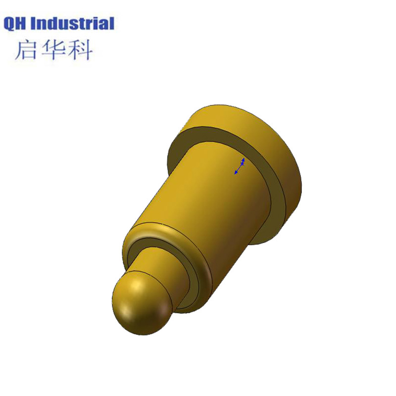 SMT 3.5mm SUS 304 Tablet Double-Head Rf Pogo Pin Free Sample Amphenol Screw Contact Pin