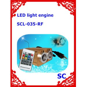  35w led light engine with with wireless remote controller for fiber optics pendant lamp Manufactures